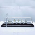 999 Pure Silver Panchadeva Idol Set (5 Divine Deities)