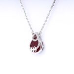 Scarlet Swirl Pendant