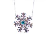 Spectrum Snowflake Pendant