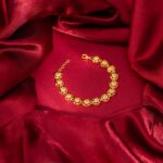 Floral Round CZ Designer Bracelet