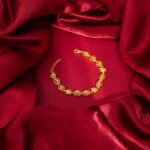 Floral Glow Gold-Plated Bracelet