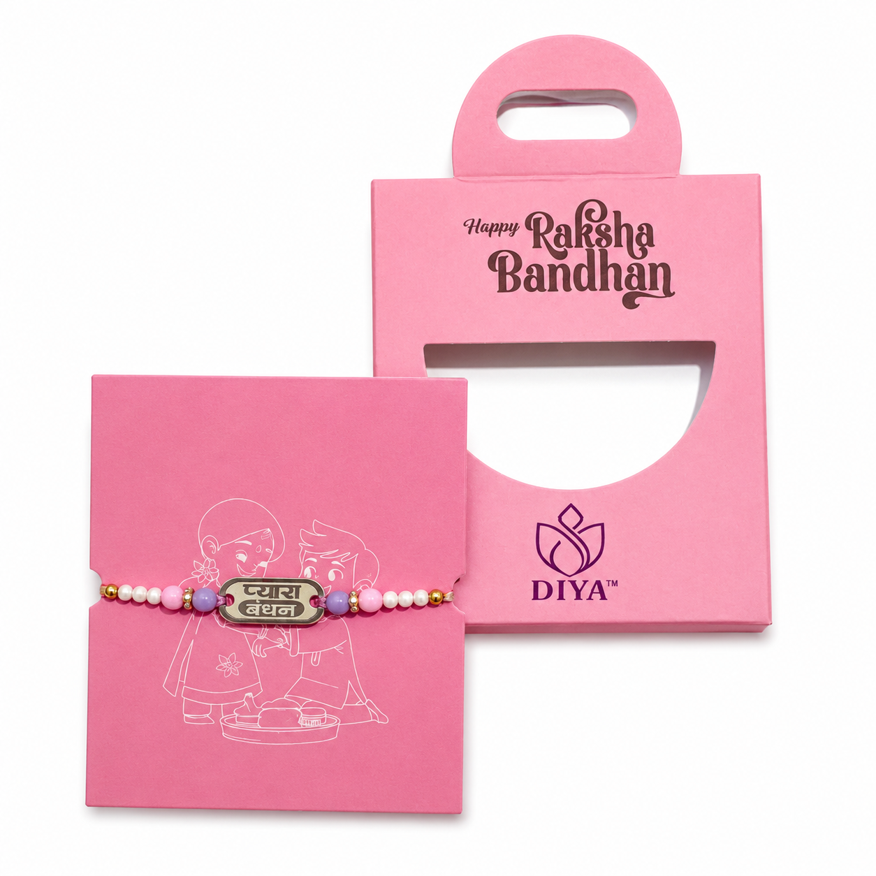 925 Silver Pyara Bandhan Rakhi