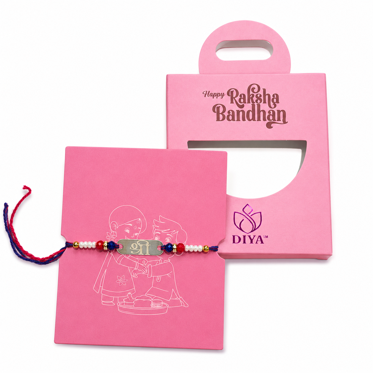 925 Silver Divine Shree Rakhi