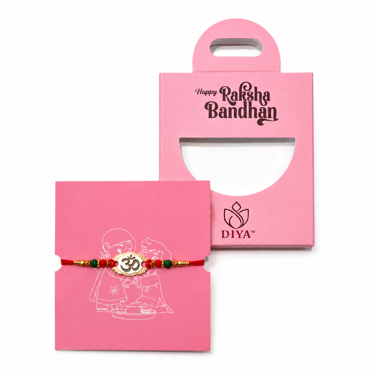925 Silver Sacred Om Rakhi