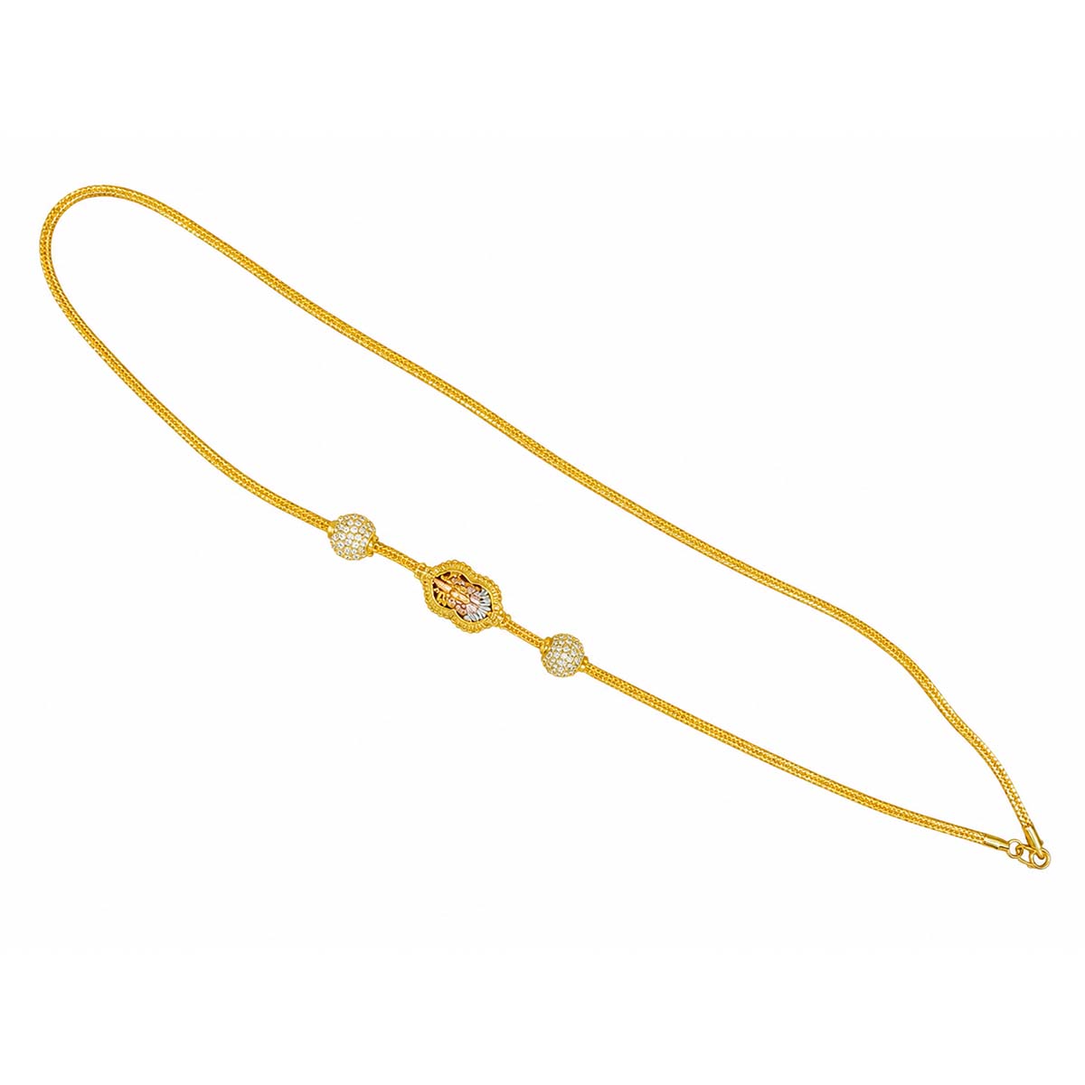 SSS-TC-925-LK-2WSB-24 (2) Lakshmi Radiance Mogappu Chain